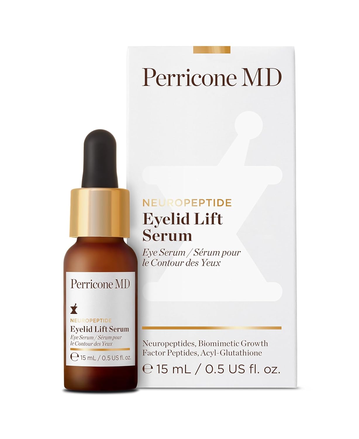 Perricone MD Neuropeptide Eyelid Lift Serum - Anti-Aging Formula, 0.5 fl oz