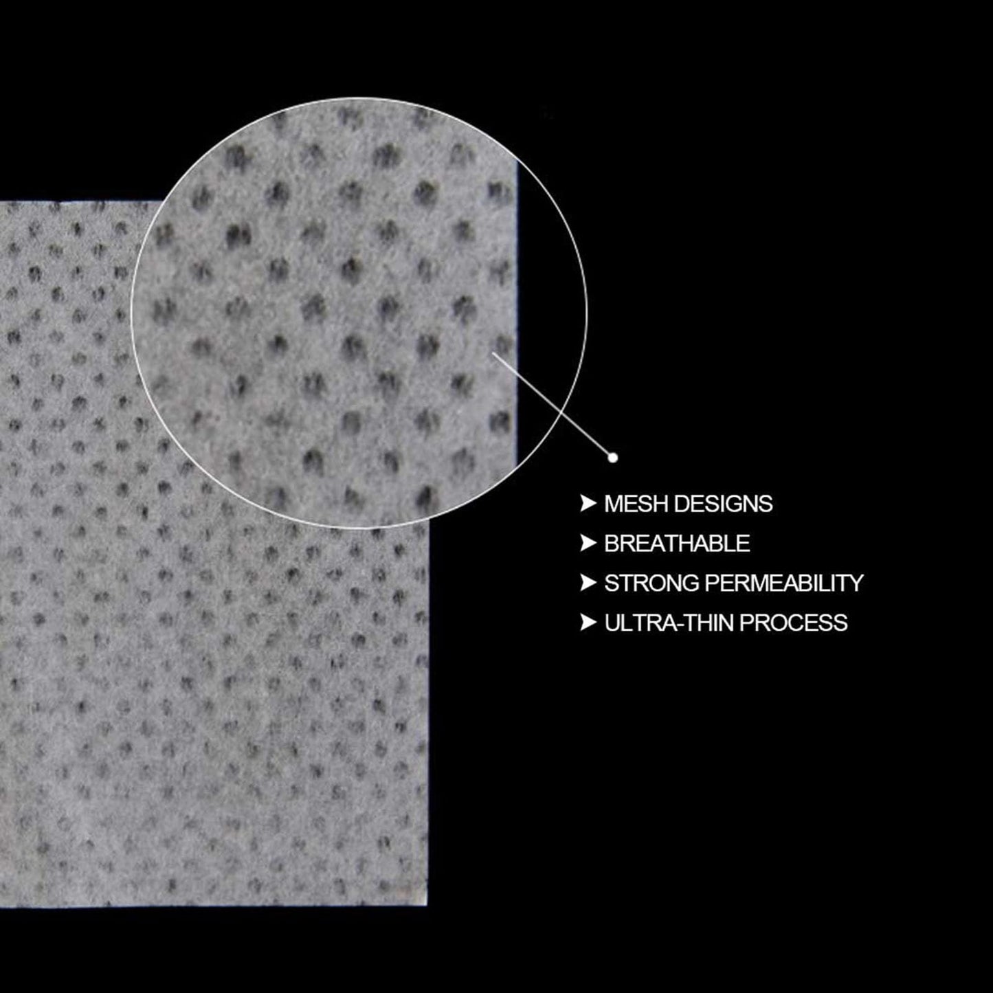 Cunyuer 1000PCS Breathable Perm Papers for Hair, Thin Mesh Hair Perm Kit Grooming Tools for Hair Salon Shop or Home Hair Perms