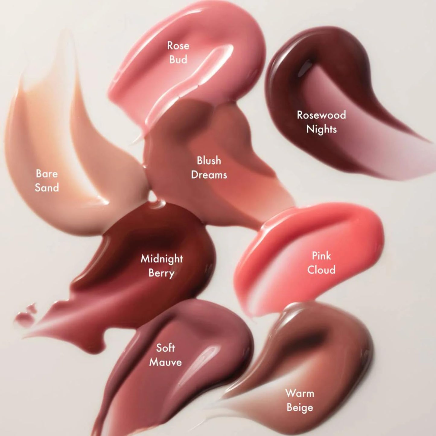 Dream Lip Oil - Hydrating Tinted Gloss for Softness & Shine | Non-Sticky Formula - Bare Sand (0.15 Oz)