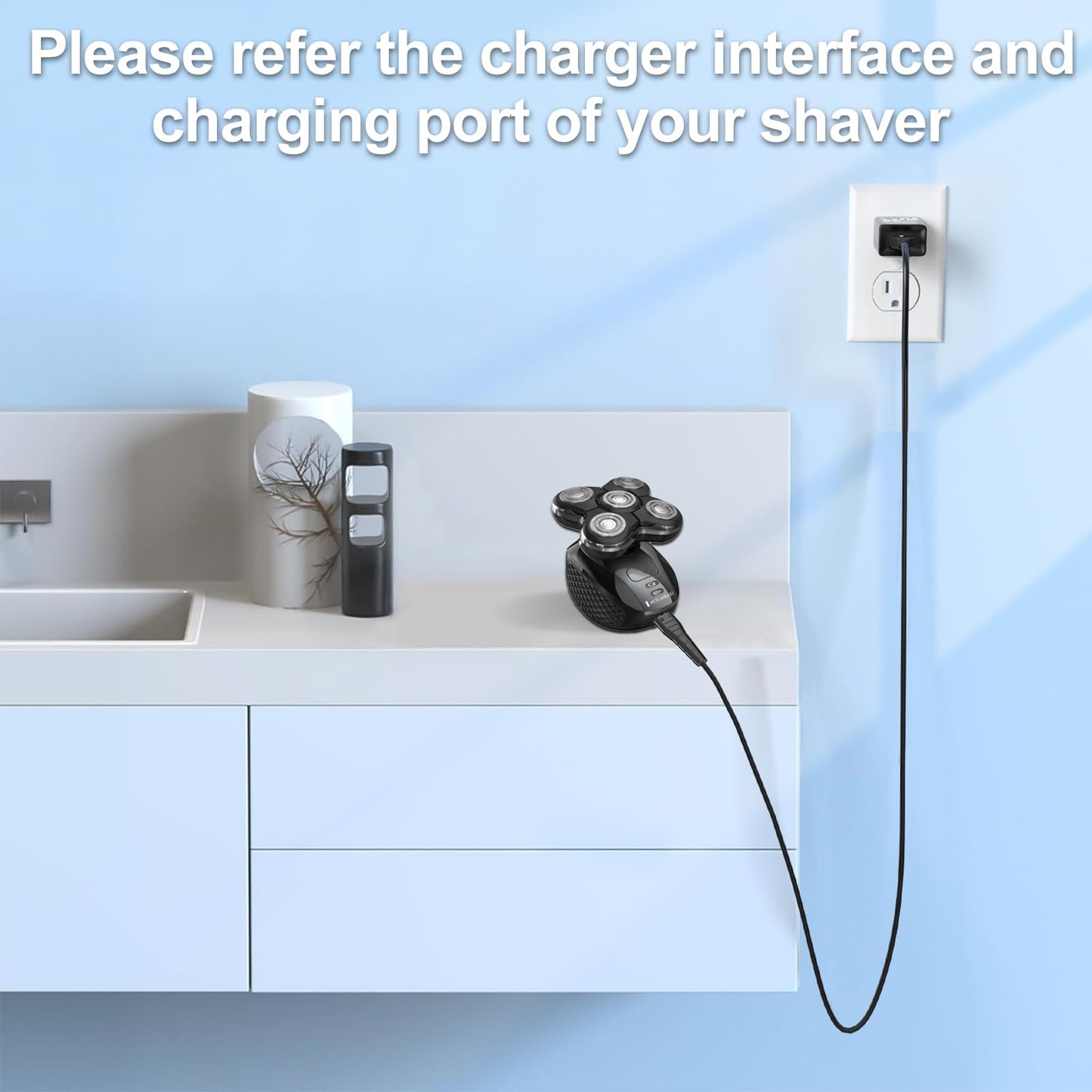 Charger for Remington Shaver Replacement Remington HC4250 PG6171 PF7500 PF7600 PG6250 PA-0510N Beard Trimmer Charger Remington Hair Clipper Wall Power Supply Cord 5V Adapter