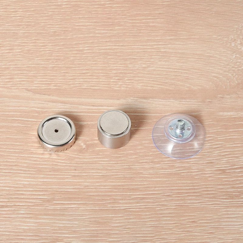 Angoily Magnetic Soap Holder Wall Mounted 2Pcs Stainless Steel Shower Suction up Soap Bar Dish for Bathroom Organizer, Kitchen Bathroom Bathtub Sink Self-Draining Tray Saver