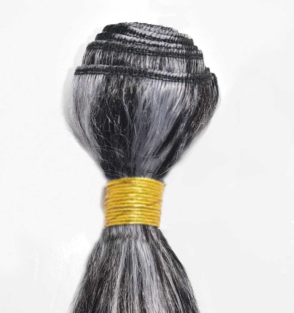 30 Inch P4/Grey Highlight Bundles Human Hair Straight 1 Bundles 100 Grams/Bundle 10A Grade Unprocessed Brazilian Virgin Hairs Grey Bundles Weaves Hair Extensions For Women