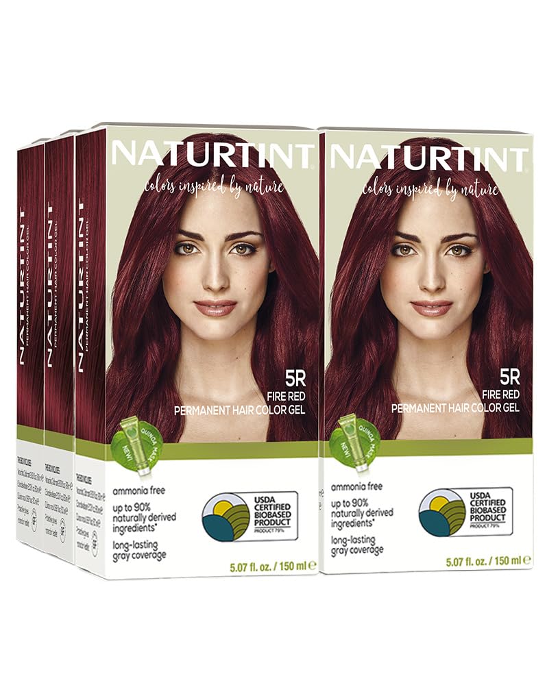 Naturtint 7N Hazelnut Blonde Permanent Hair Color | Ammonia-Free, Vegan, 100% Gray Coverage, Long-Lasting Results