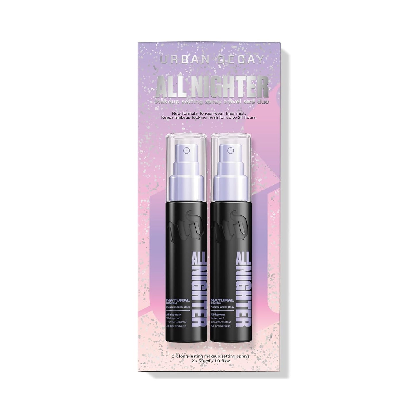 Urban Decay All Nighter Waterproof Makeup Setting Spray - 24HR Wear, Ultra-Fine Mist, Hydrating Formula | All Skin Types