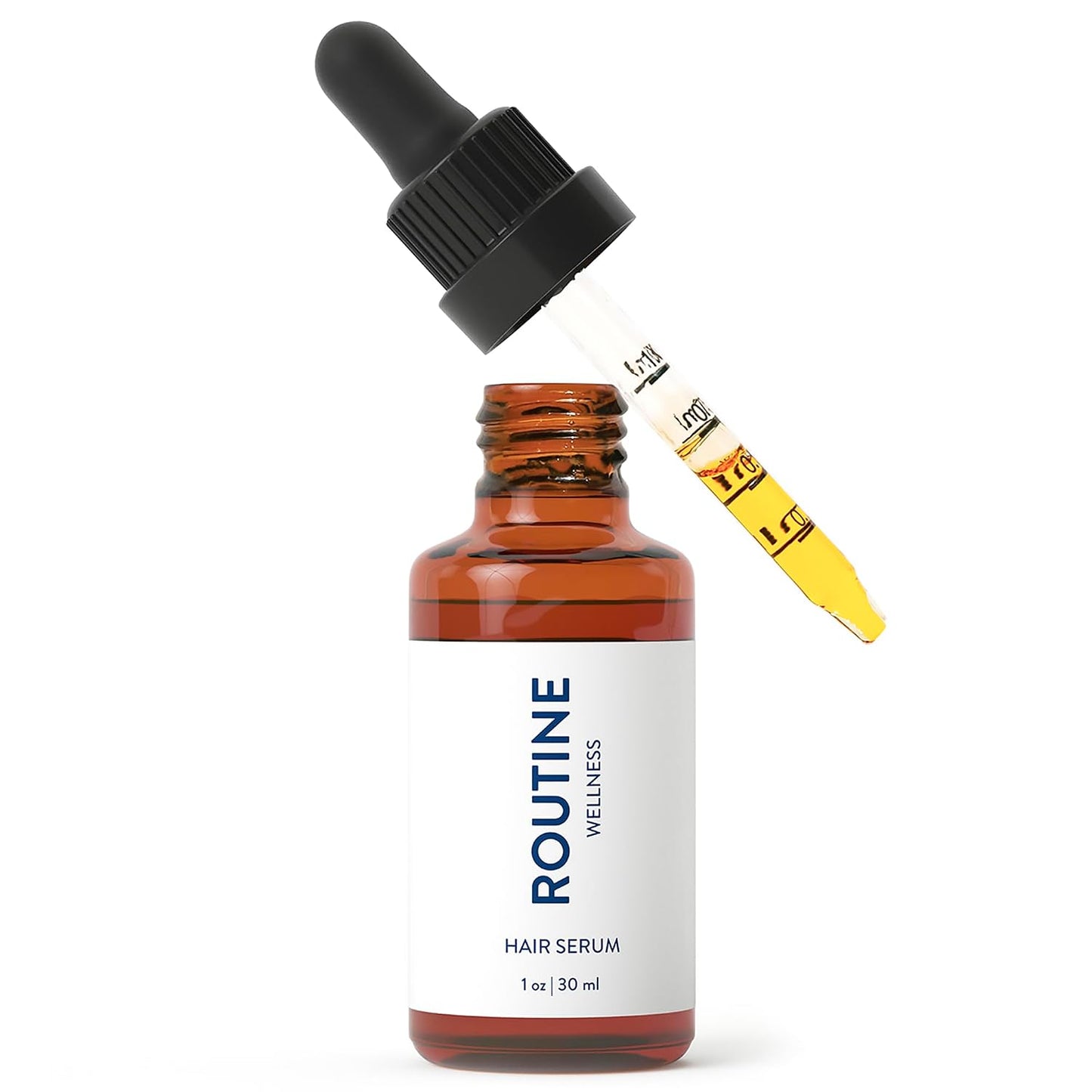 Routine Wellness Hair Oil for Thinning Hair - Rosemary & Argan Oils for Frizz Control & Healthy Shine | Nourishing Scalp Treatment