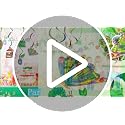 Hungry Caterpillar Hanging Swirl Decorations - 40pcs Birthday Party Supplies