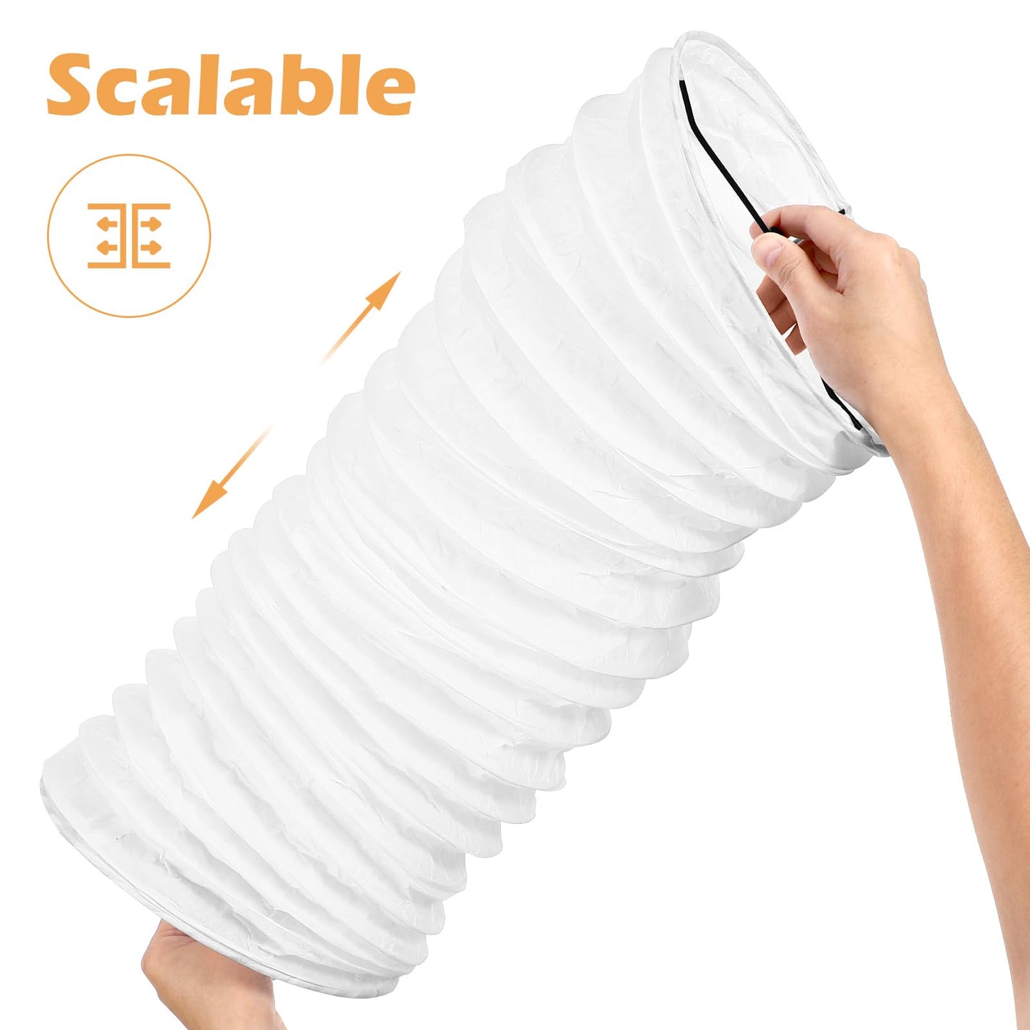 Uonlytech Paper Floor Lamp Shades Nordic Style Table Light Cover Barrel Chandelier Protector for Home Hotel Bedside Desk Wall Floor Lamp