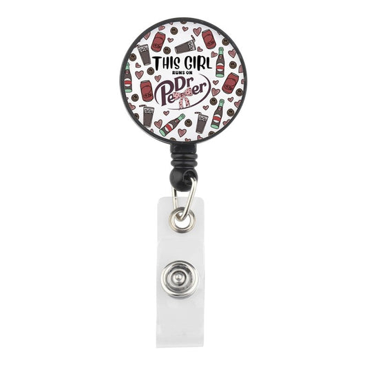 Lywjyb Birdgot Soda Drinking Badge Reel Carbonated Drinks Gift Drinking Lover Merch Soda Addict Gift (D Pepp Badge)