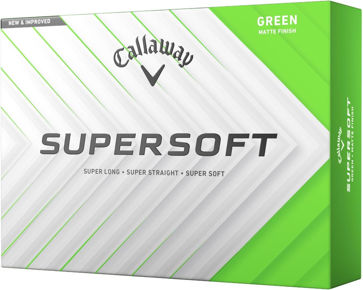 Callaway Golf Supersoft Golf Balls - Ultra-Soft Feel & Distance | 2025 Edition