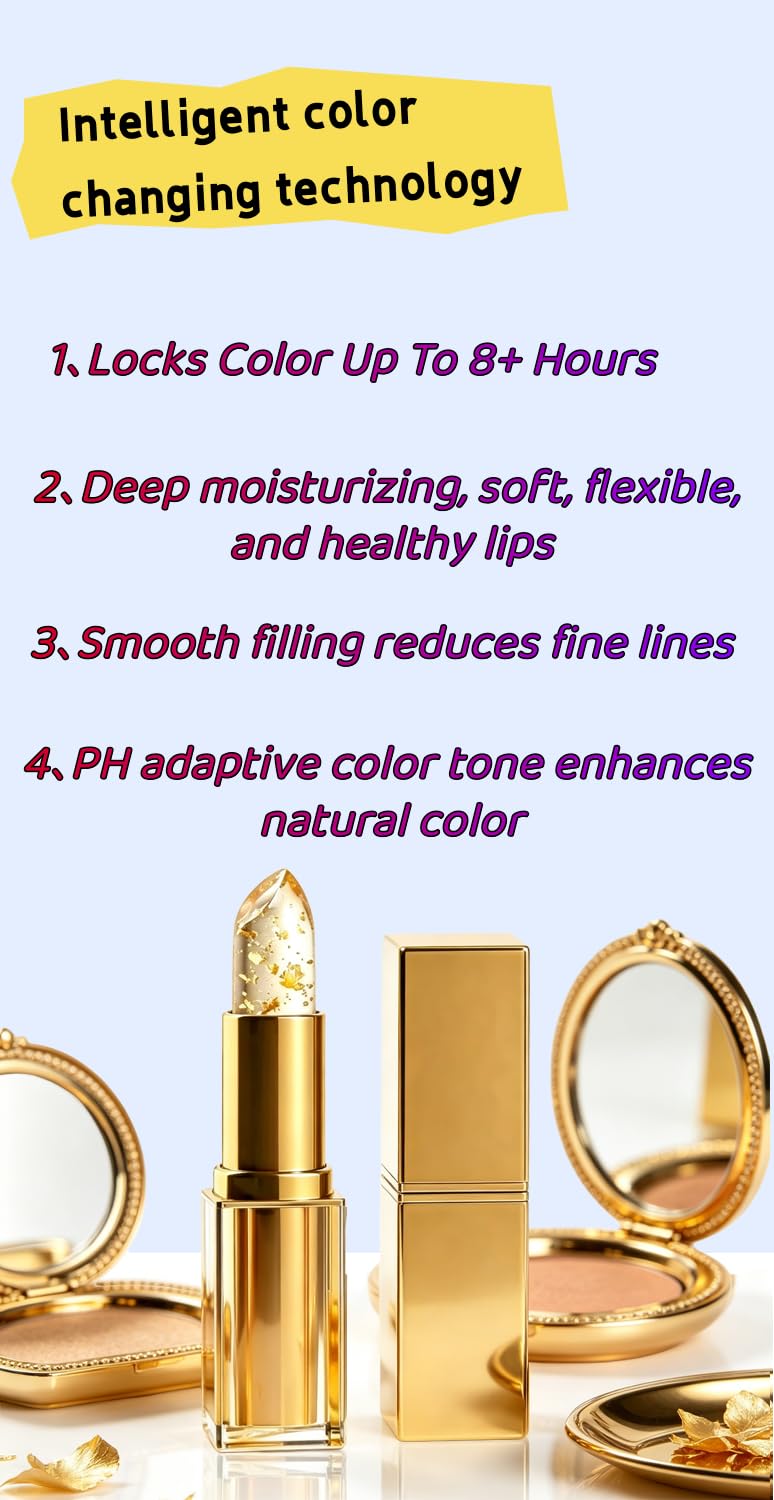 True Tone Lipstick for Women - Color-Changing, Long-Lasting Moisturizing Formula | 24-Hour Hydration