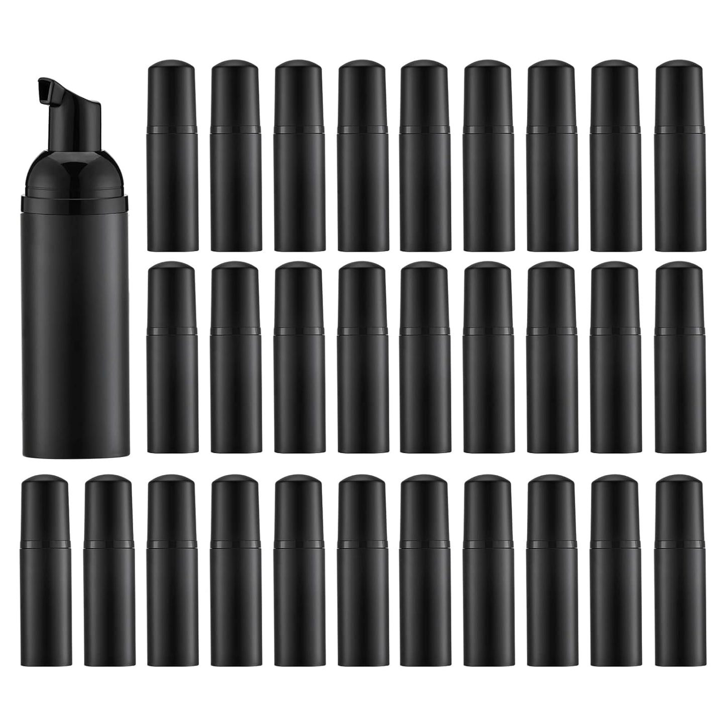 Foam Pump Bottle - Empty Travel Size Dispenser for Soap & Shampoo | Pink, 60ml, 3-Pack