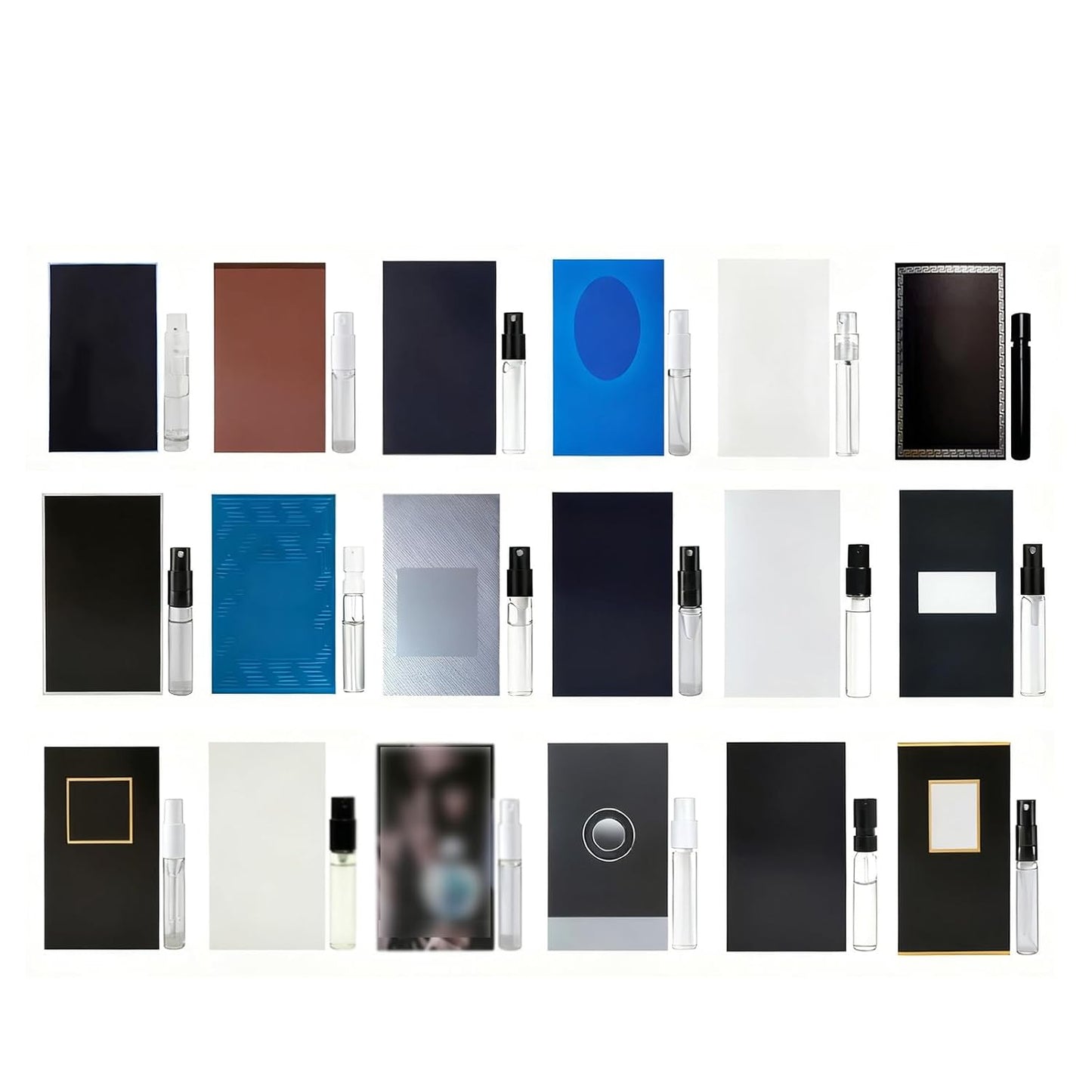Designer Men's Fragrance Sample Set - High-End Cologne Collection | 12 Premium Scents