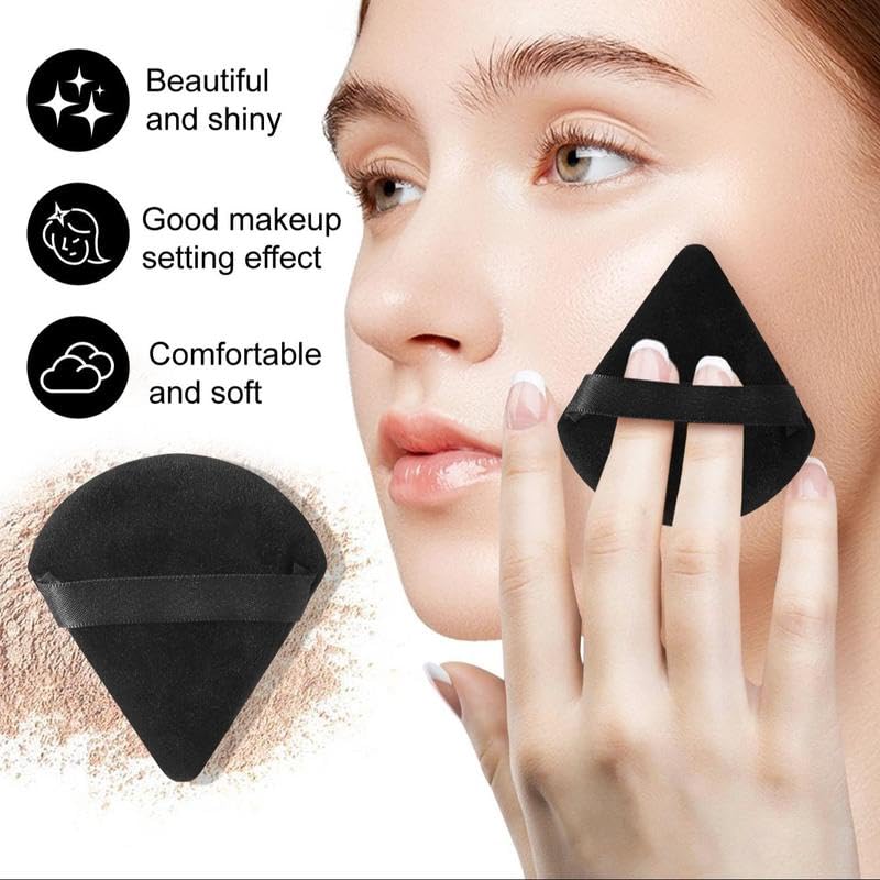 Professional Makeup Brush Set - 36 Pcs Black Makeup Brushes Kit for Face & Eyes | Multi-Functional Tools