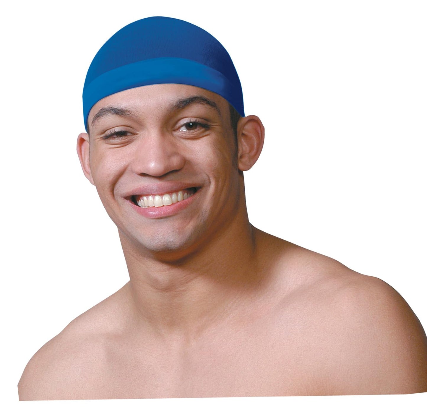 Titan Stocking Wave Cap 2PCS - Skull, Wig Cap Hair Accessories for Men and Women, Royal Blue Color