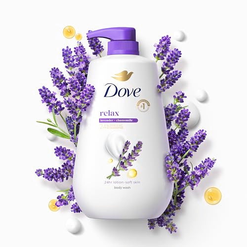 Dove Relax Body Wash with Lavender Oil & Chamomile - 30.6 oz Pump