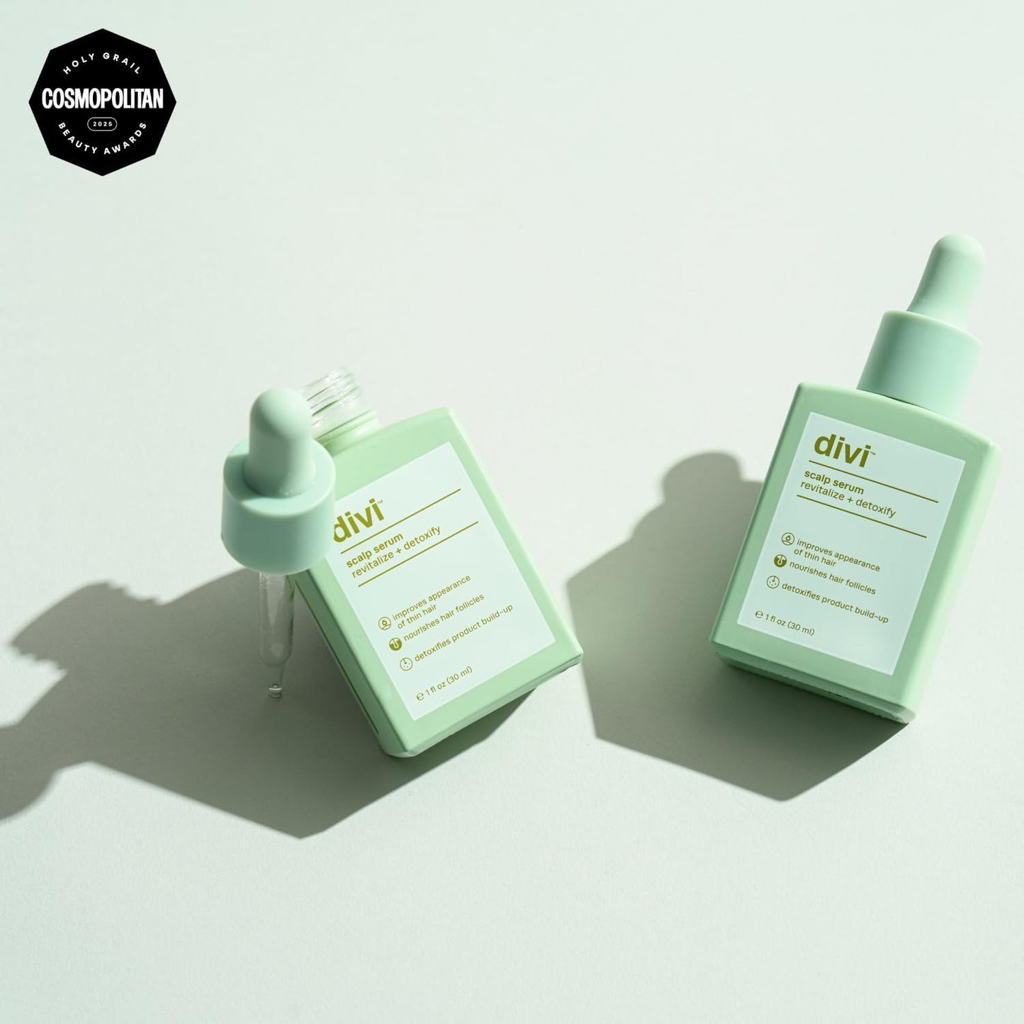 Divi Scalp Serum - Thinning Hair Treatment with Amino Acids, Caffeine & Rosemary Oil | Non-Greasy Formula for Healthy Scalp & Fuller Hair