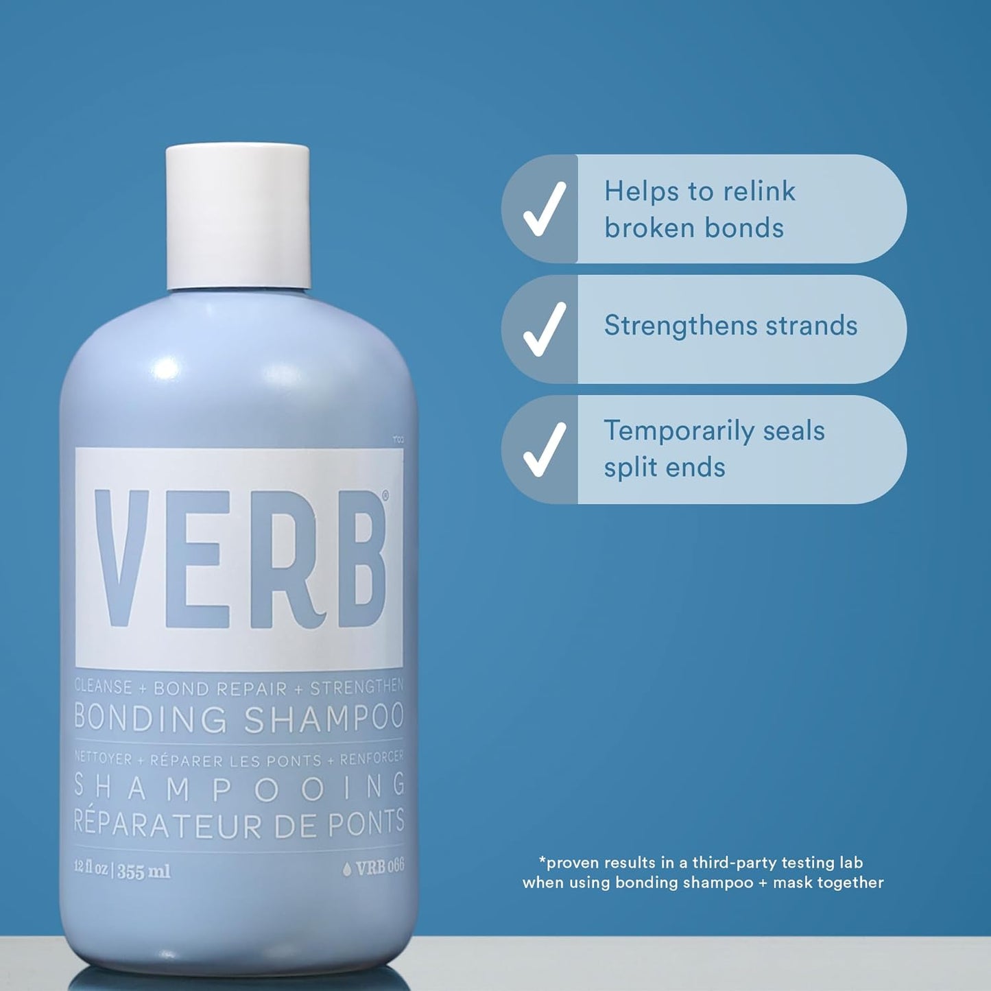 Bonding Shampoo - Strengthens Hair & Repairs Damage | Nourishing Formula for All Hair Types