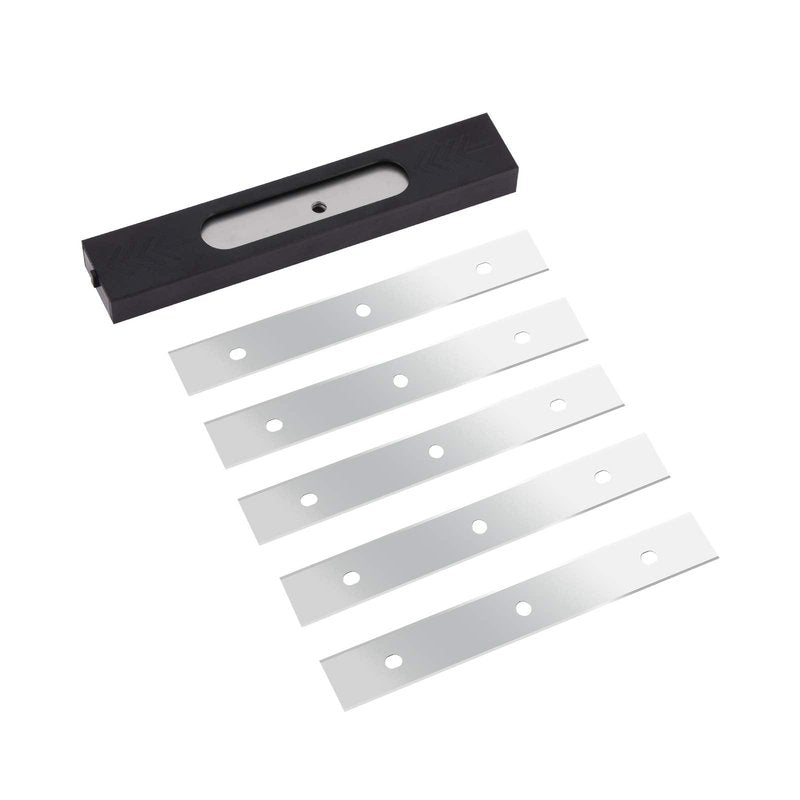 EHDIS 6 inch Razor Blades Paint Scraper Replacement Stainless Steel Blades for Window Scrapers, Double Edged, Pack of 25