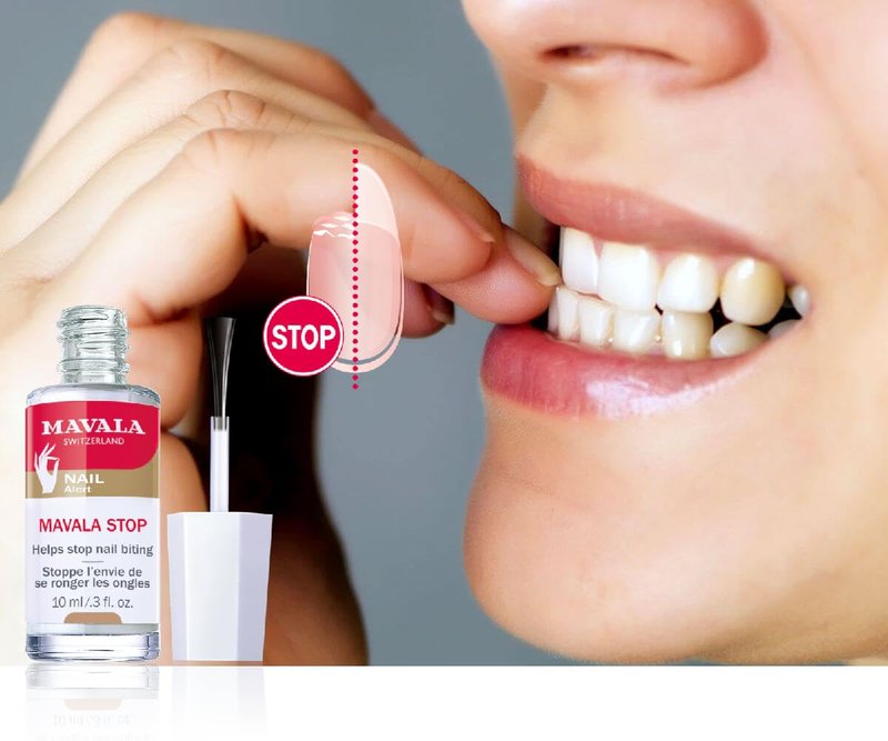 Mavala Stop Nail Polish Treatment - Bitter Taste Deterrent for Nail Biting | Easy Application for Ages 3+ | 0.3 Fl Oz