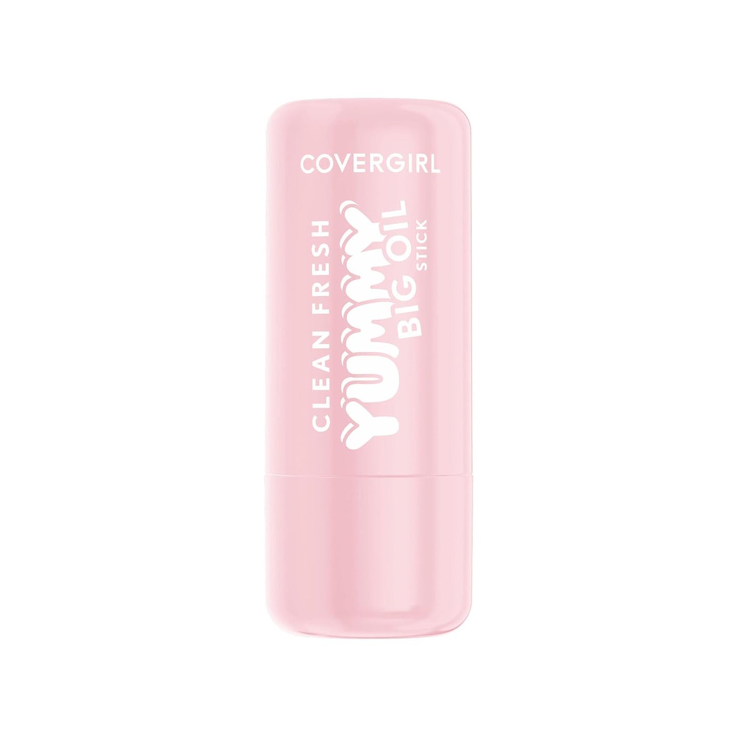 COVERGIRL Clean Fresh Yummy Big Oil Stick | Flavored Lip Oil for Dewy Finish - 120 Let’s Get Fizzical (Clear)