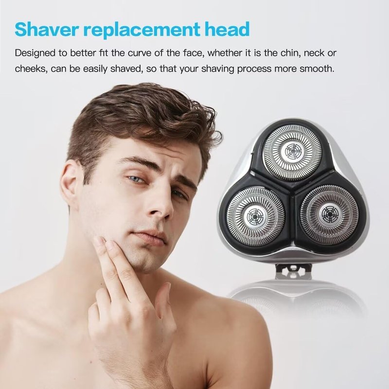 Upgraded SWS7105 Electrics Shaver Head Blades Cutters Replacement Suitable for Sweet-LF SW-S7105 SWSBK7105(Includes Clean Brush) by Zafina-UP