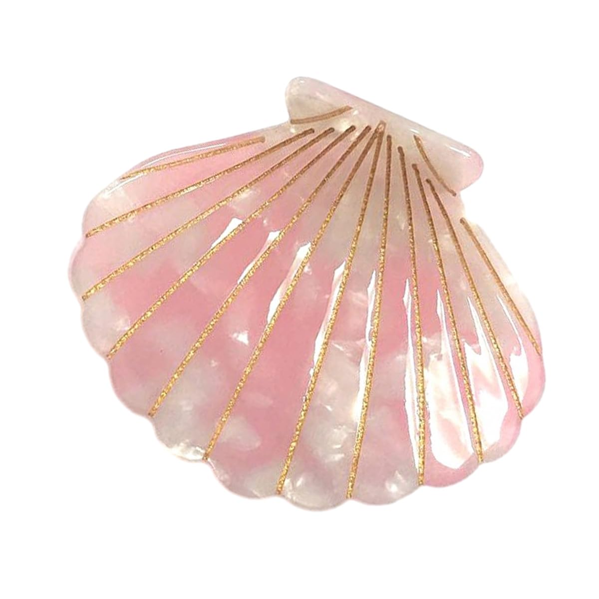 Shell Claw Clip - Acetate Hair Clips for Women | Small Blue Hair Accessory
