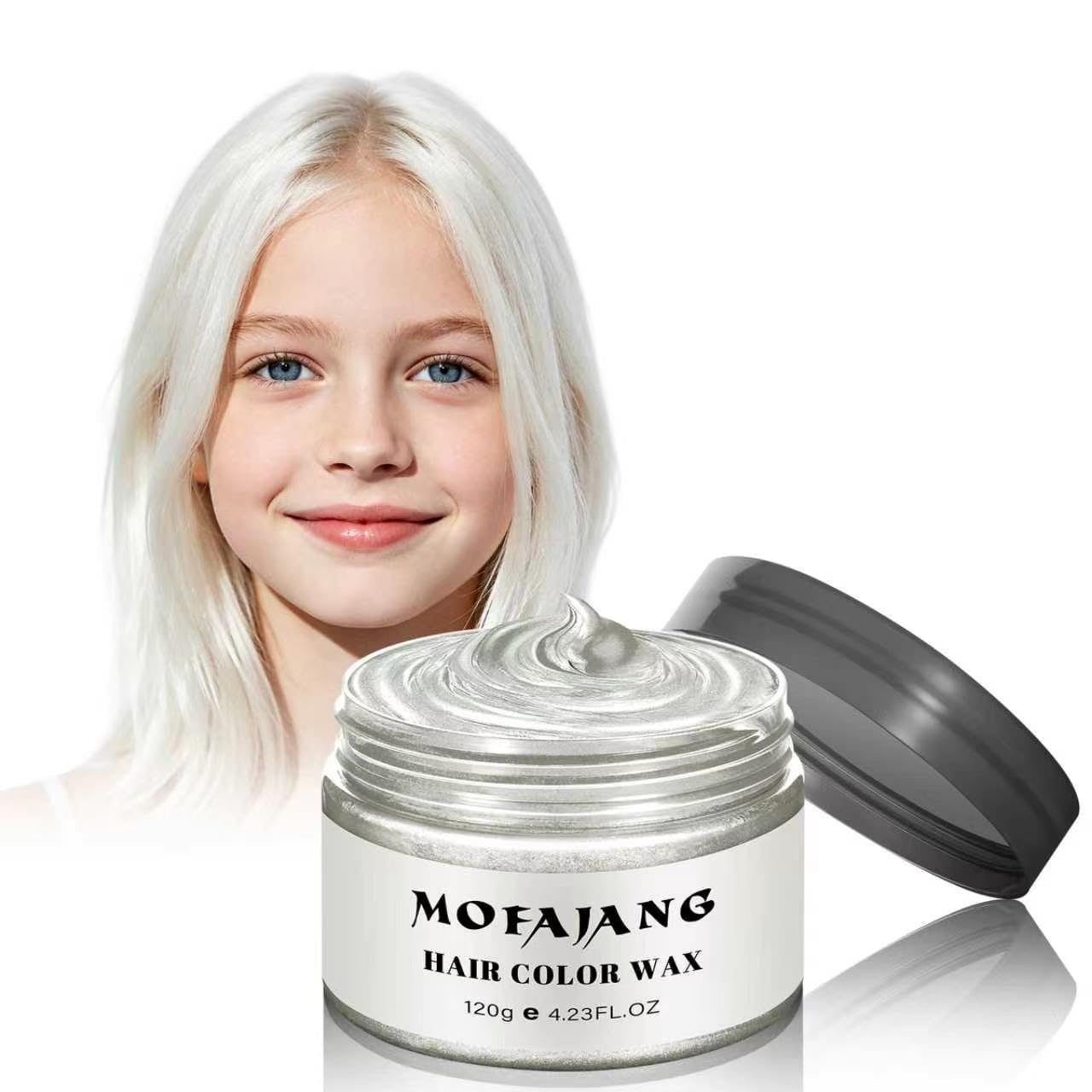 Temporary Pink Hair Color Wax - Washable Dye for Kids & Adults | 4.23 Oz, Perfect for Parties & Cosplay