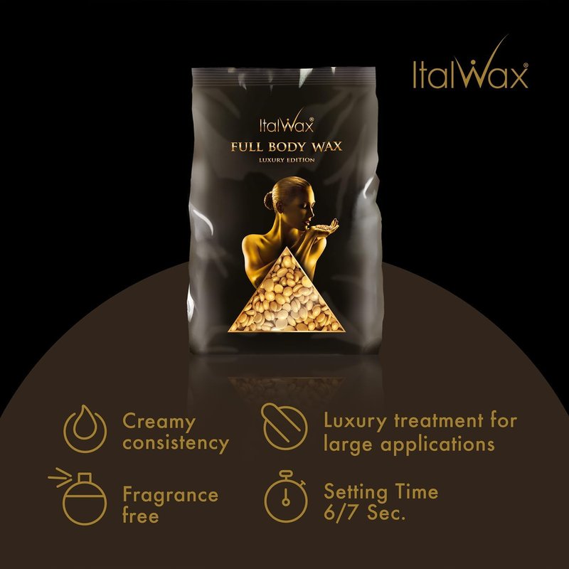 Italwax Luxury Full Body Wax 2.2lb 1kg
