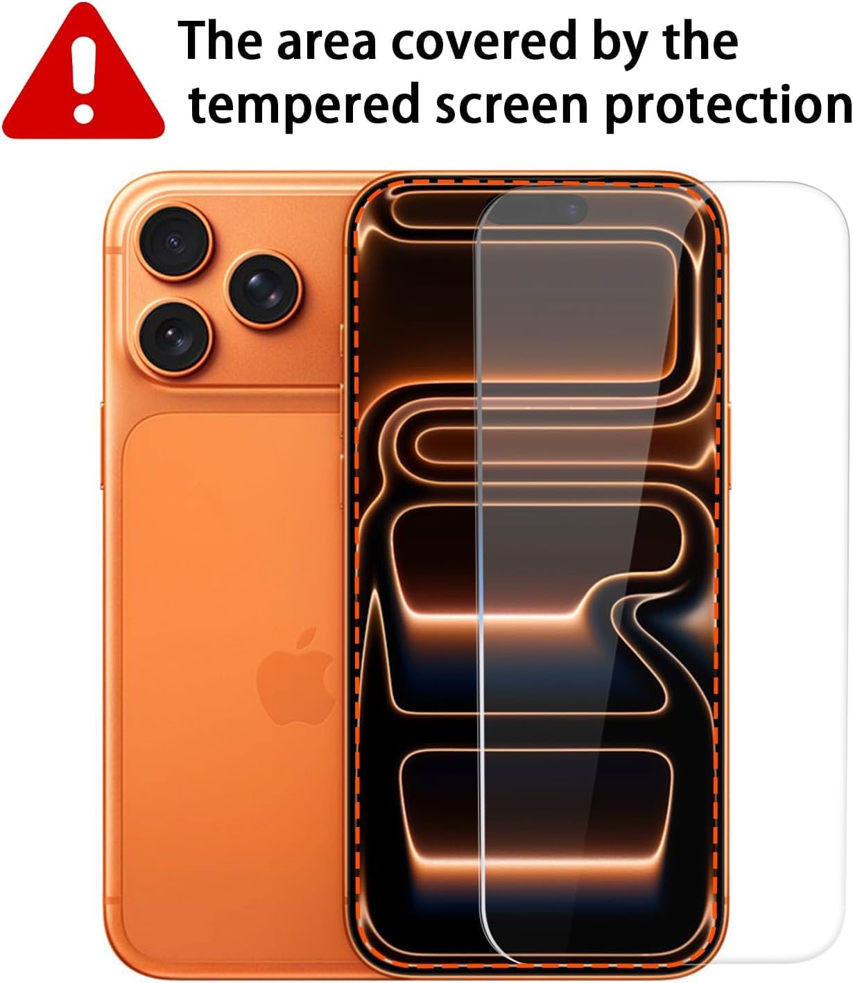 EUMADOVE iPhone 17 Pro Max Clear Case, with Screen Protector X1, Compatible with MagSafe,Anti-Yellowing (Transparent iPhone 17 pro max)