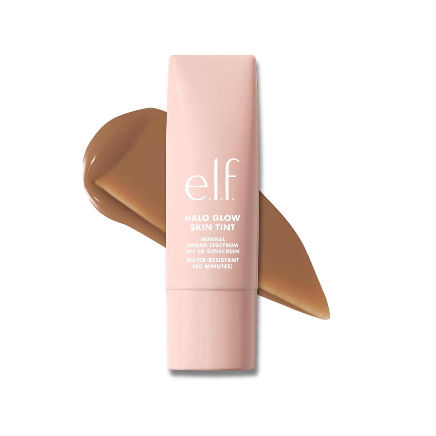 e.l.f. Halo Glow Skin Tint SPF 50 - Tinted Moisturizer for Light Skin | Buildable Coverage, Vegan & Cruelty-Free