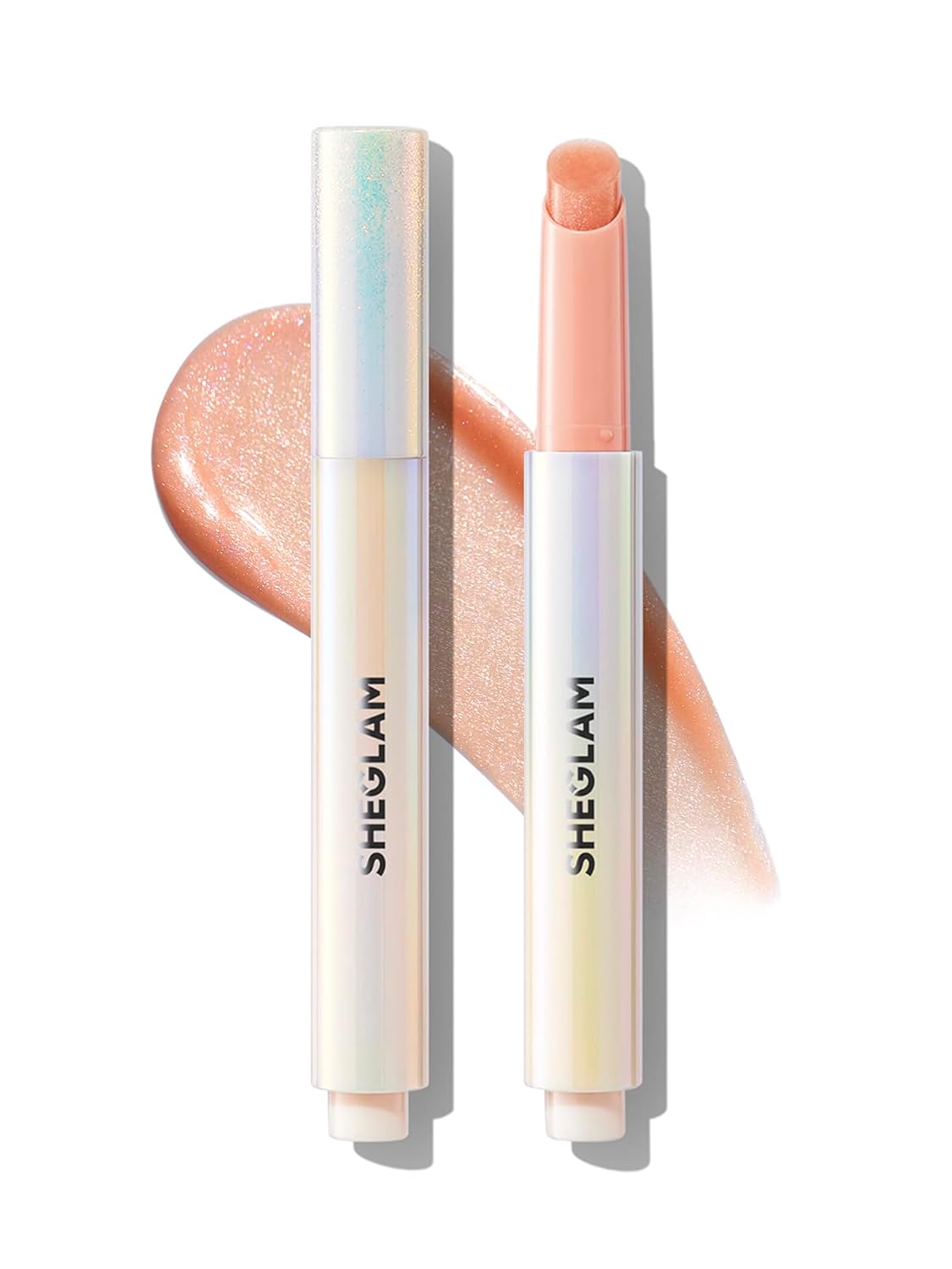 SHEGLAM Pout-Perfect Lip Gloss | Moisturizing Shimmer Lip Plumper - Sugar Crystal
