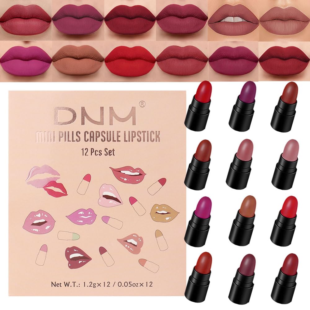 Warm Nude Pink Lip Stain - Matte Finish, Transfer Proof, Long Lasting Waterproof Lip Tint | Highly Pigmented 24-Hour Wear