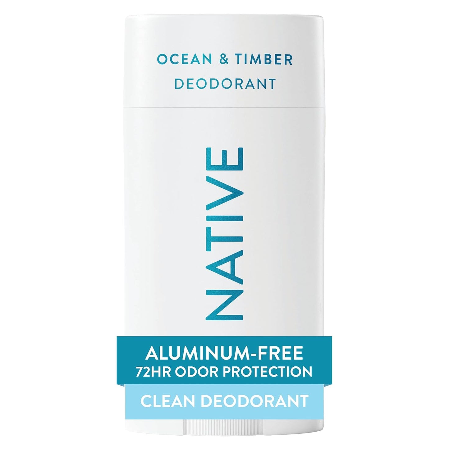 Native Deodorant - Aluminum-Free Lavender & Rose | 72-Hour Odor Control for Men & Women, 2.65oz