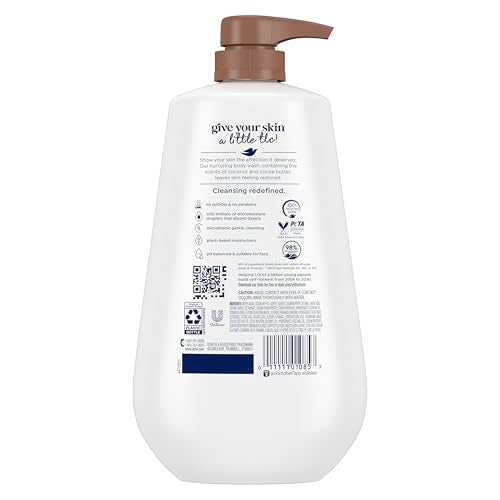Dove Restoring Body Wash with Coconut & Cocoa Butter - 30.6 oz Pump