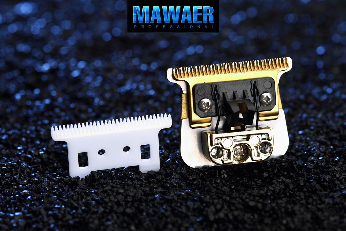 MAWAER FX Trimmer Blade with Ceramic Blades Compatible with BaBylissPRO FX787 & FX726 Trimmer,FX707Z Replacement Blades for BaByliss PRO Barberology Trimmer Blade