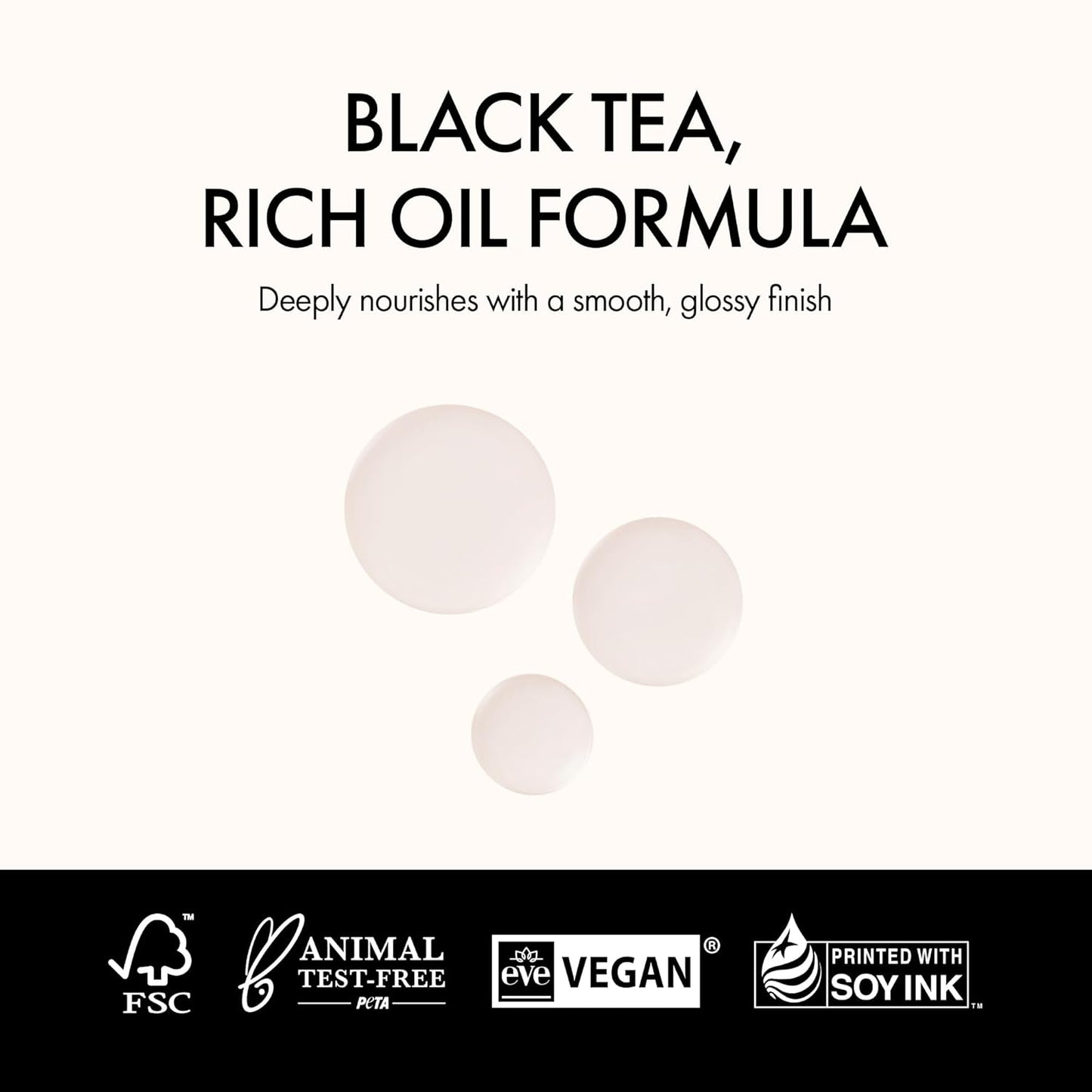 Black Tea Nourishing Hair Essence - Green Tea Oil, Protein & Biotin for Shine | Vegan, Paraben-Free 50ml