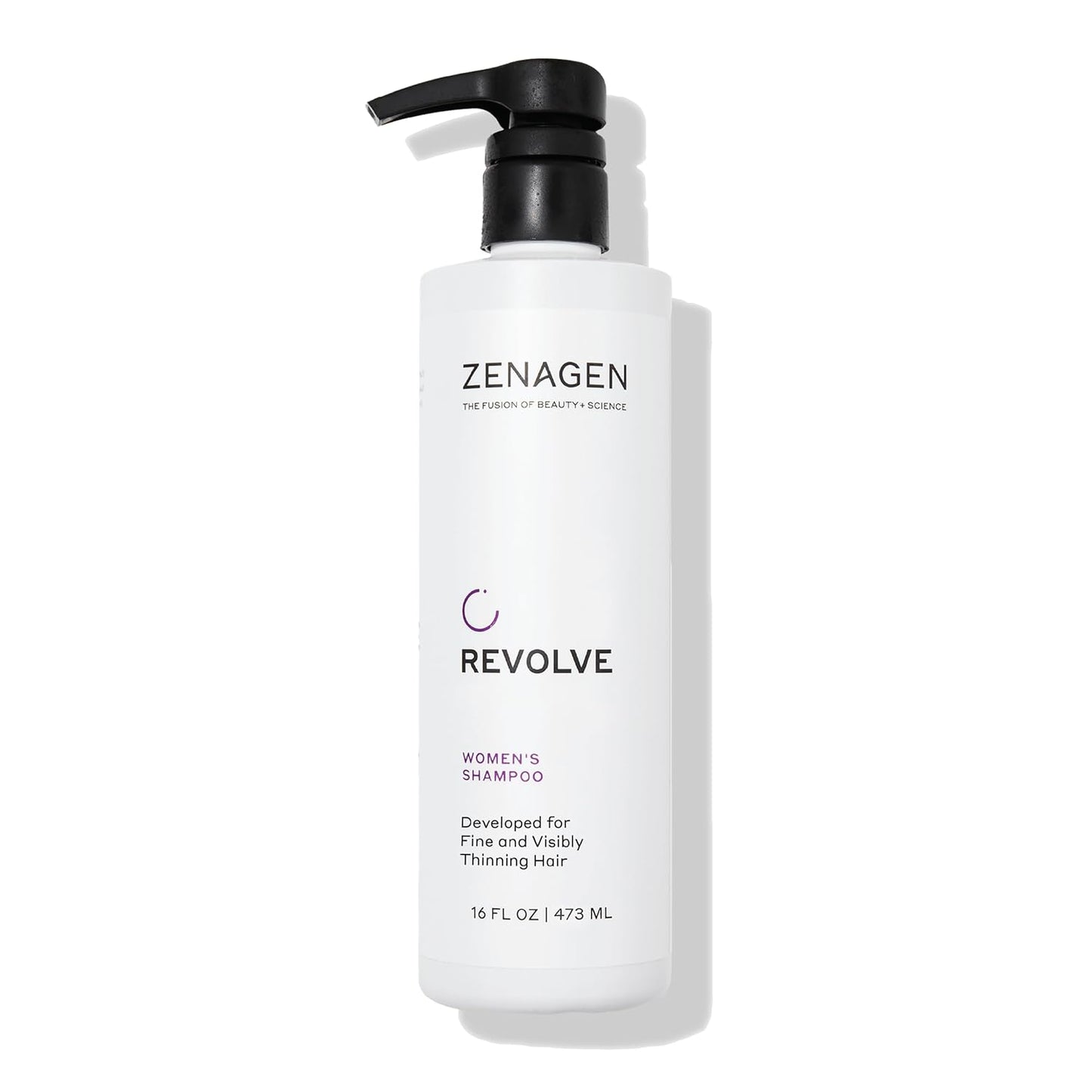 ZENAGEN Revolve Thickening Shampoo for Fine & Thinning Hair - Plant-Based, Color-Safe 5-Minute Treatment