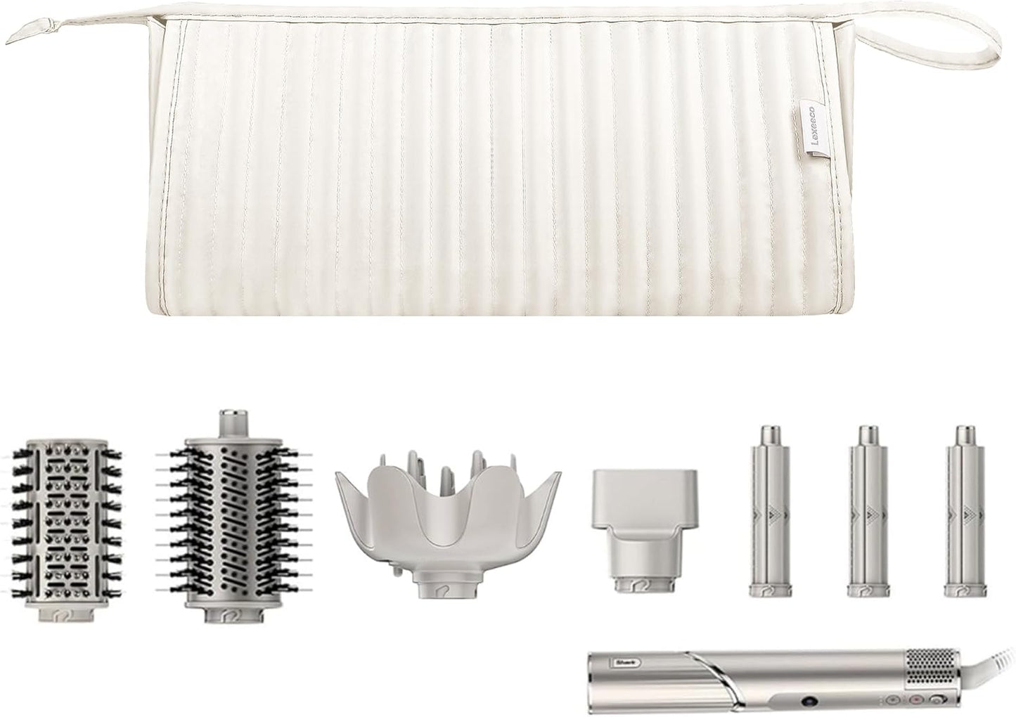 Travel Case for Shark Flexstyle & Revlon Hair Tools - Portable Organizer Bag | Beige