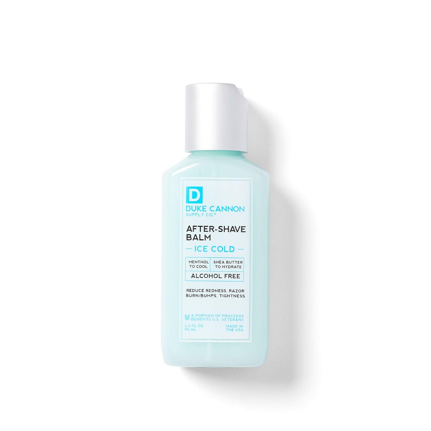 Duke Cannon Supply Co. Ice Cold Cooling Effect After-Shave Balm - Closes Pores and Soothes Skins to Prevent Irritation, 2.3 Fl oz.