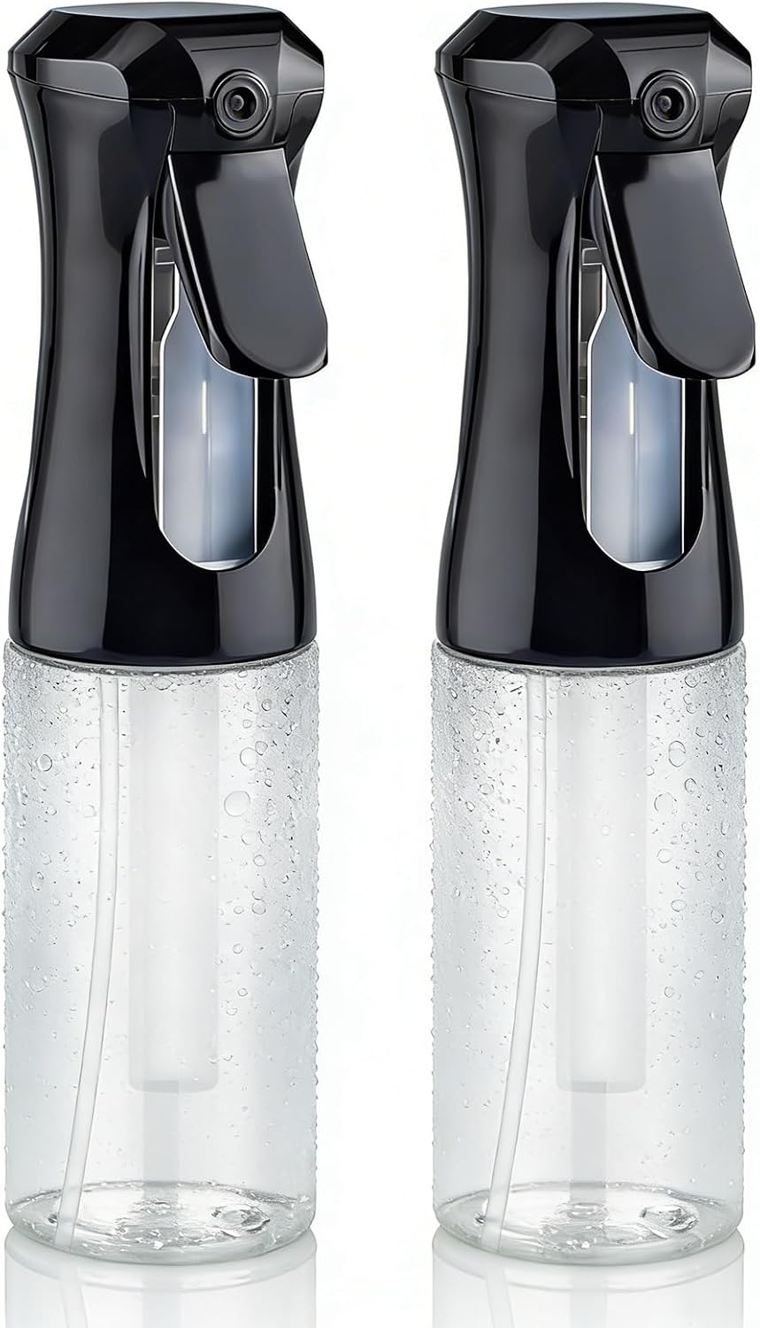 Continuous Spray Bottle - 6.8 OZ Ultra-Fine Mister for Hair, Plants & Cleaning | Versatile 1 Pack