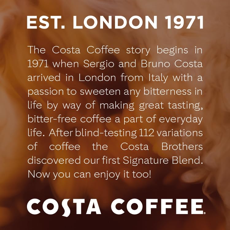Costa Coffee Whole Bean Signature Blend, Medium Roast - 12 Oz