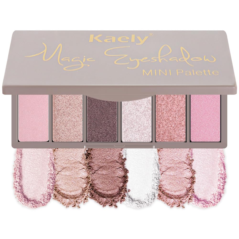 Cream Eyeshadow Stick Set - 6Pcs Waterproof Long-Lasting Sticks for Mature Skin | Neutral Nude Shimmer & Matte Finish