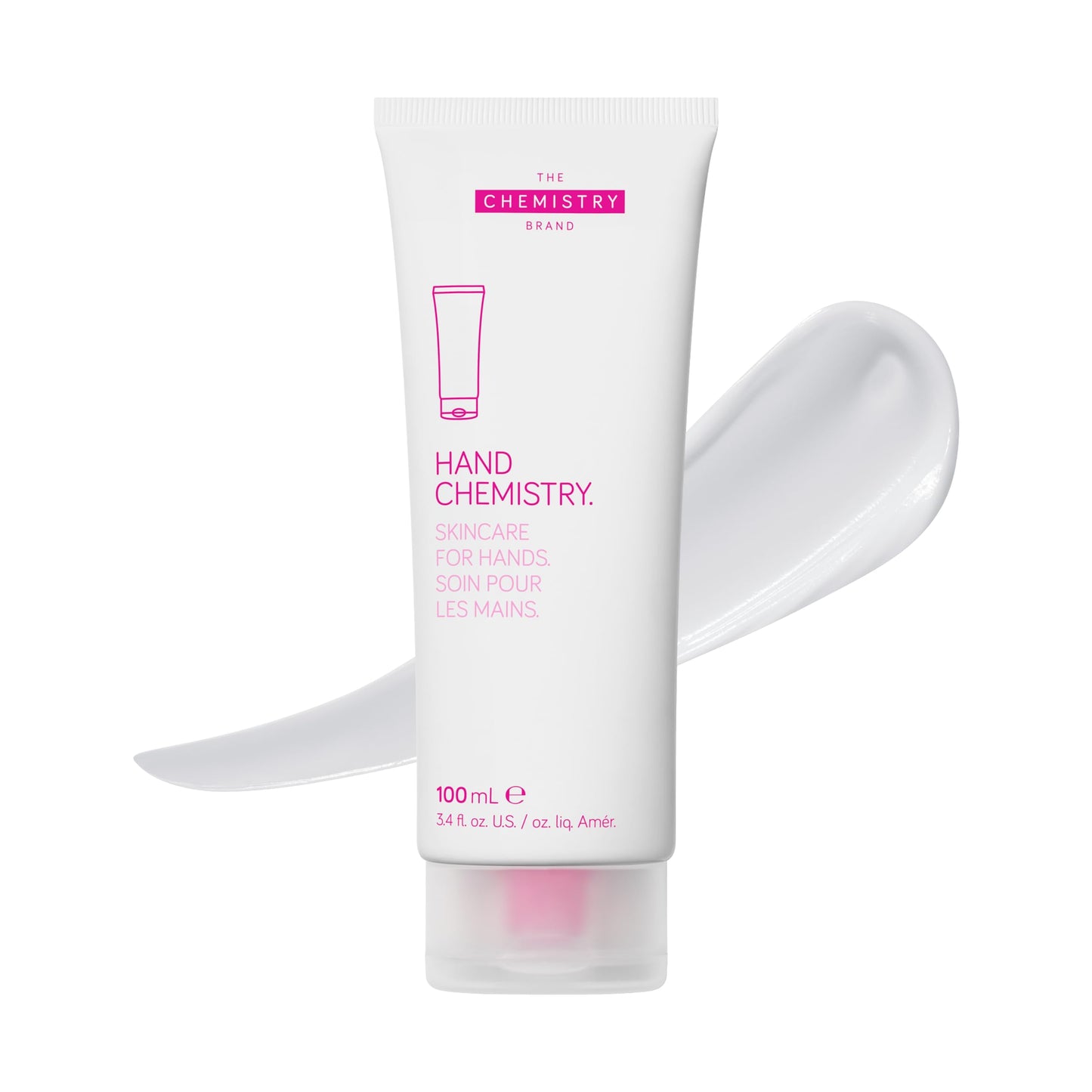 The Chemistry Brand Hand Cream, Hand Chemistry Multi-Functional Lotion for Aging, Brightening, Softening, Dry Cracked Hands, Non Greasy, 3.4 Fl Oz