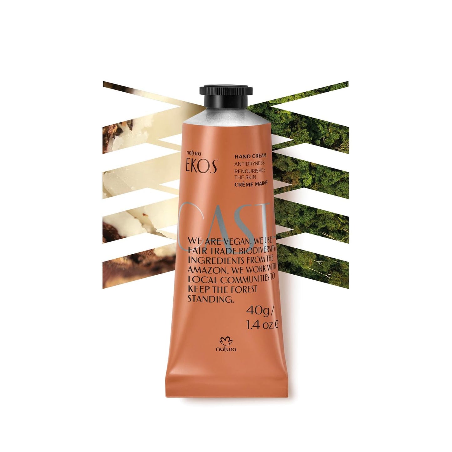 Açaí Hand Cream - Vegan Moisturizing Balm for Dry Hands - Antioxidant Hydration | Travel Size 1.41oz (40g)