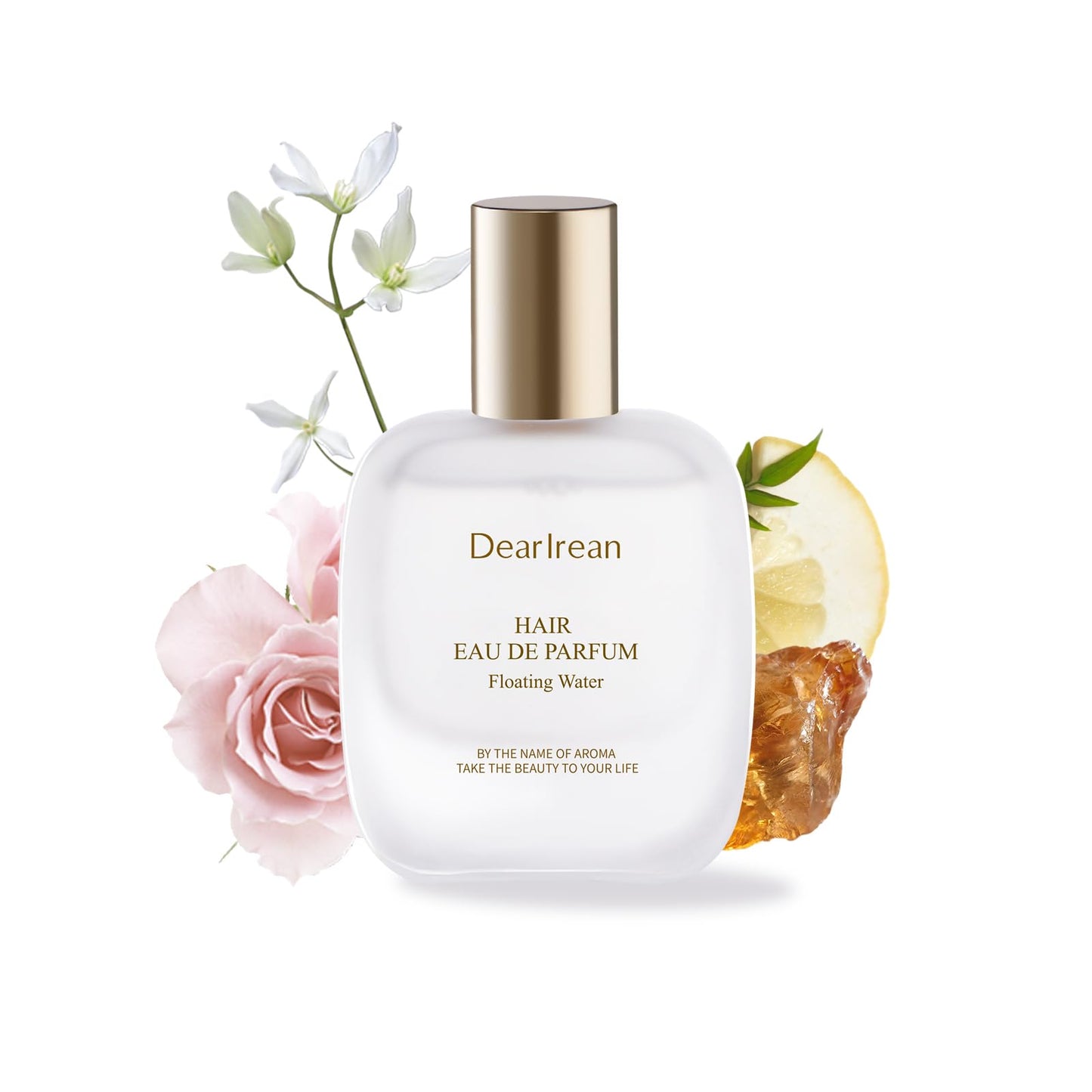 Dear Irean Hair Perfume for Women, Long Lasting Hair Mist Perfume, Nourishing Rose Hair Fragrance Spray for Women, Alcohol-Free, Lightweight Leave-In Hair Spray for Dry & Frizzy Hair, 0.85 Oz
