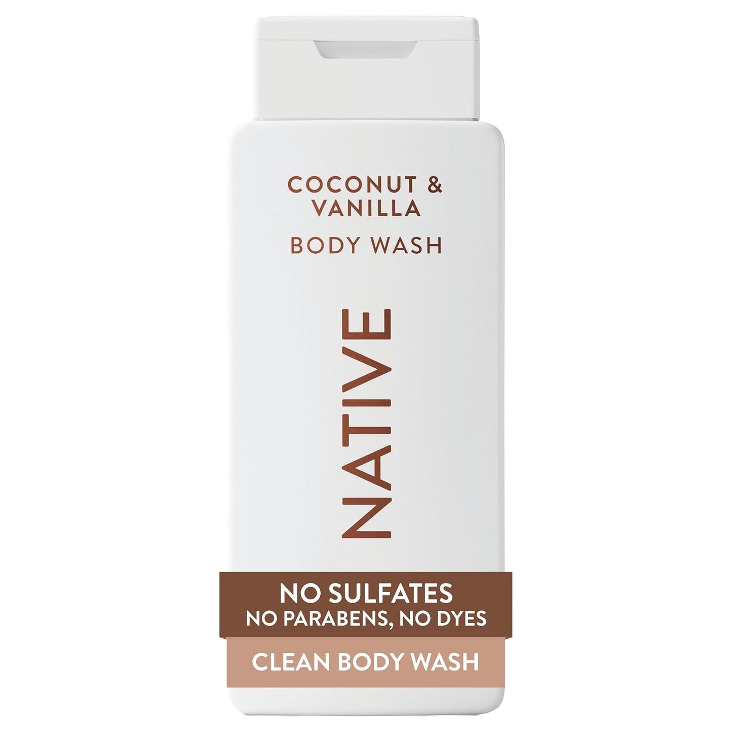 Native Sea Salt & Cedar Body Wash - 24-Hour Refreshing Clean for All Skin Types | 18 oz, Phthalate-Free, Sulfate-Free, Paraben-Free