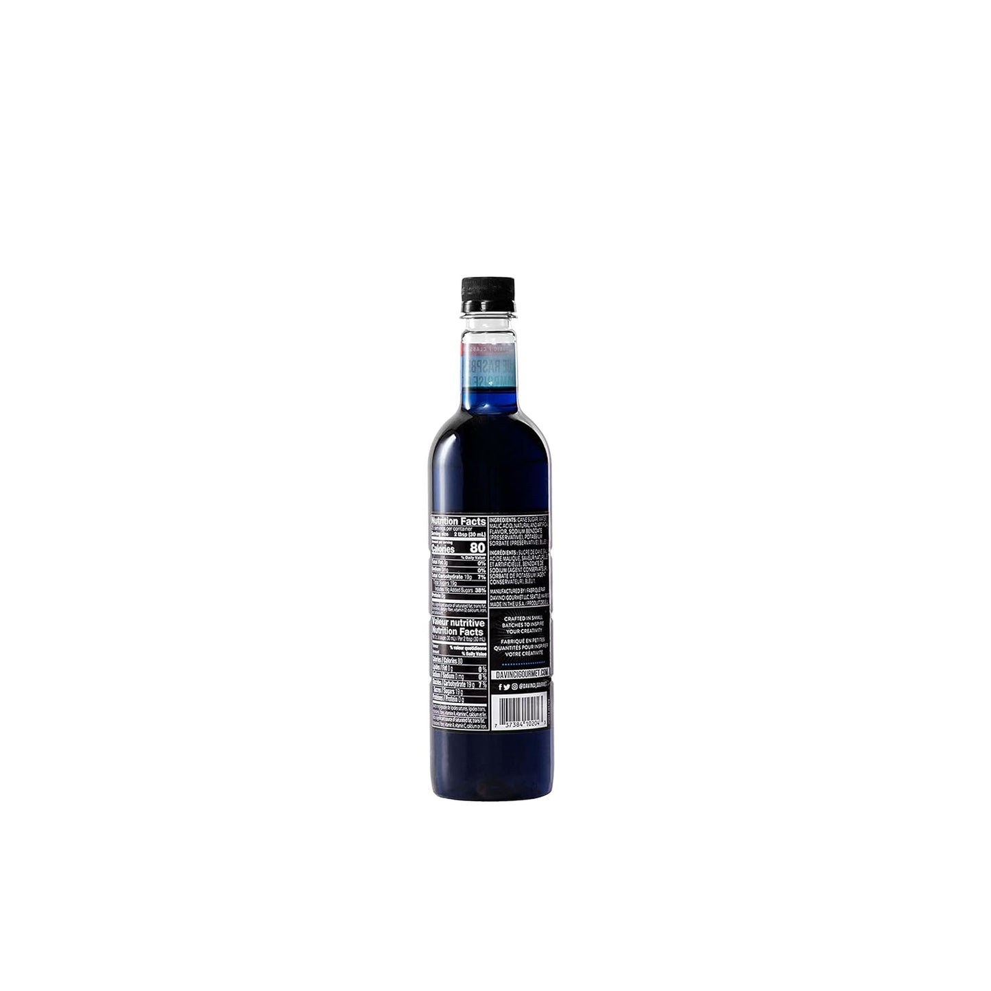 Classic Blue Raspberry Syrup - DaVinci Gourmet Flavoring, 25.4 Fl Oz | Perfect for Drinks & Desserts