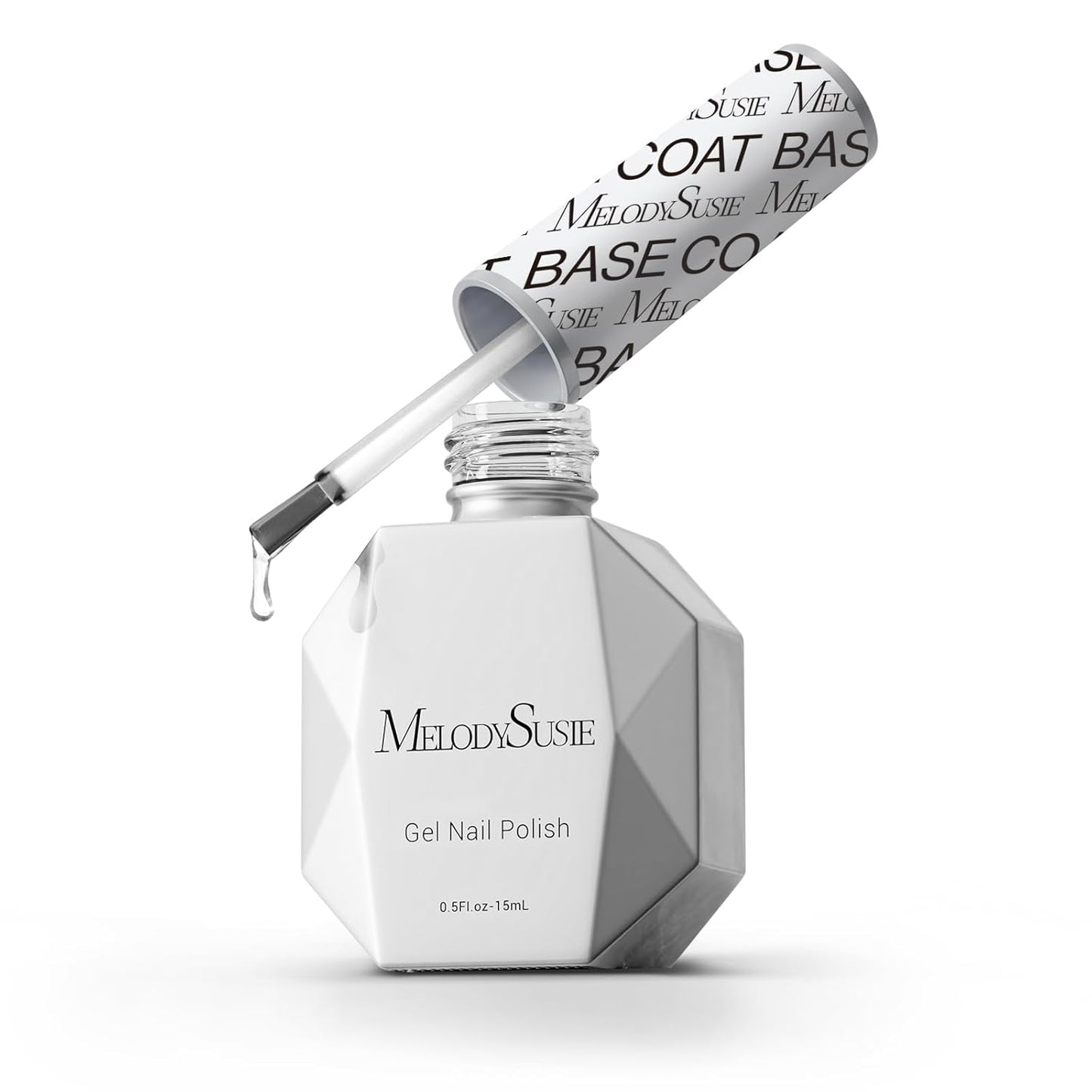 **Clear Peel Off Gel Base Coat for Gel Nail Polish - Long-Lasting, Easy Removal | 15ML**
