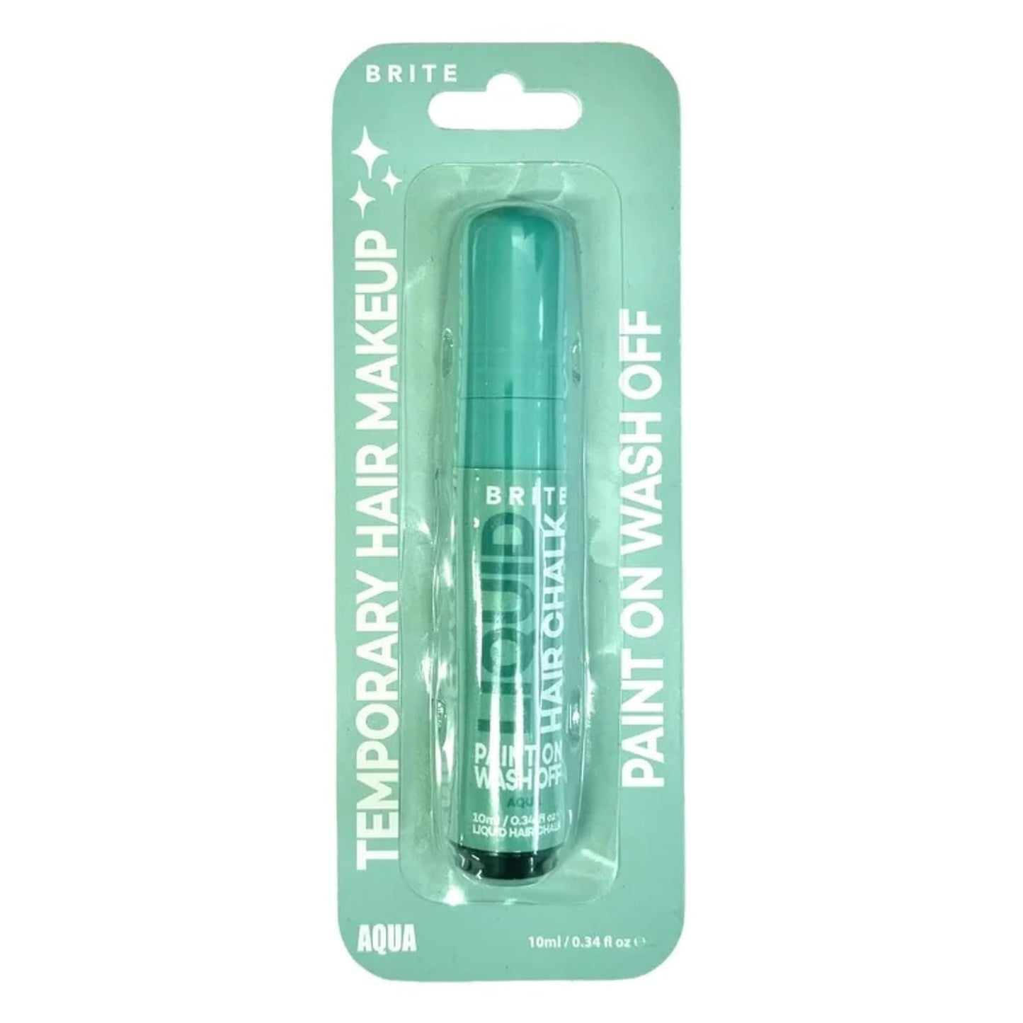 Aqua Hair Chalk - Vegan Temporary Hair Color | Easy Application & Effortless Wash Off | 0.34 Fl Oz