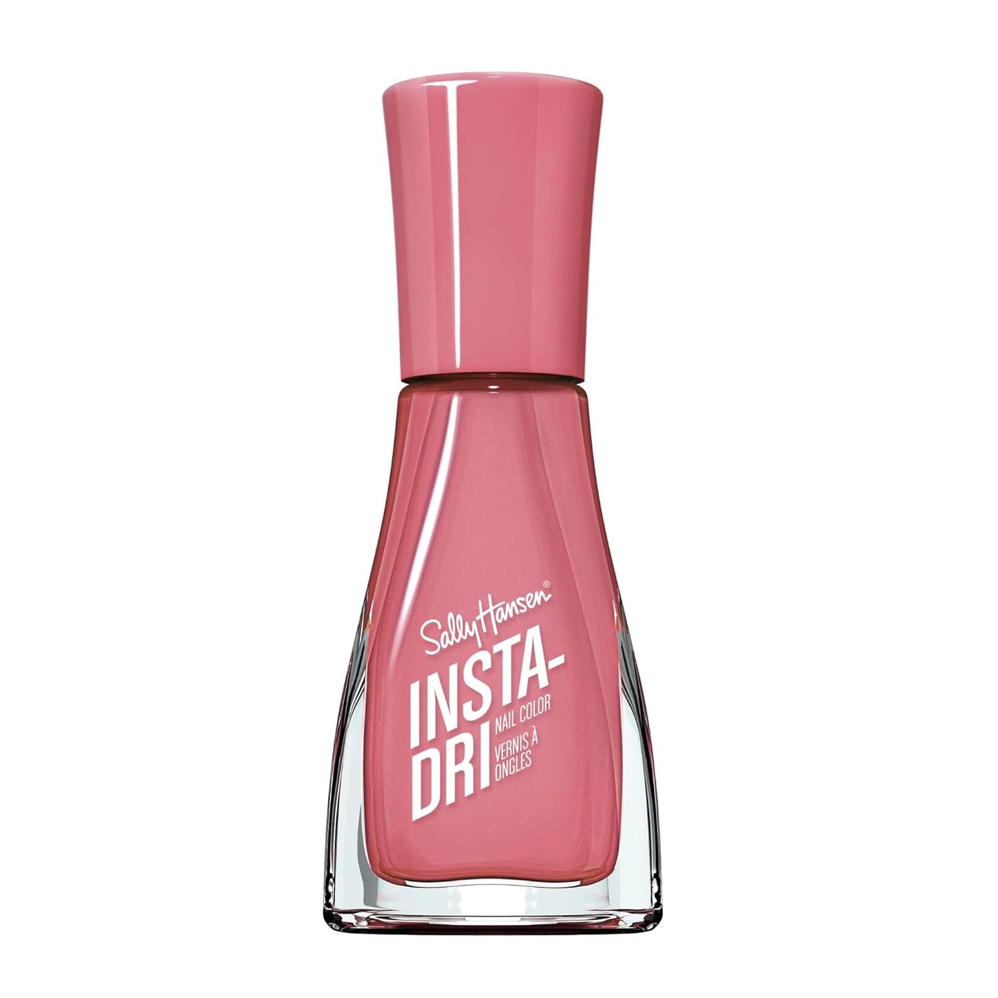 Sally Hansen Nail Polish - Dragon Fruit Crush | Quick-Dry Satin-Matte Finish, One-Coat Application, 0.31oz